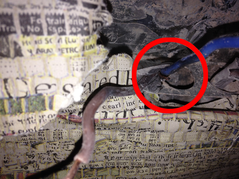 Live-earth short that melted the earth cable